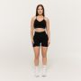 Women‘s Sculpt Seamless Shorts Black - GymBeam XL