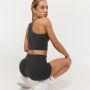 Women‘s BEAT Shorts Charcoal - GymBeam XXL
