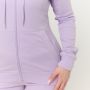 Women‘s Limitless Zip Up Hoodie Lavender - GymBeam XXL