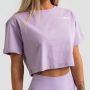 Women‘s Limitless Cropped T-shirt Lavender - GymBeam XL