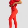 Women‘s Limitless High-waist leggings Hot Red - GymBeam XXL