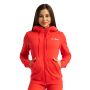 Women‘s Limitless Zip Up Hoodie Hot Red - GymBeam XXL