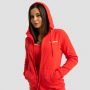 Women‘s Limitless Zip Up Hoodie Hot Red - GymBeam XXL