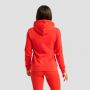 Women‘s Limitless Zip Up Hoodie Hot Red - GymBeam XXL