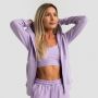 Women‘s Limitless Zip Up Hoodie Lavender - GymBeam XS