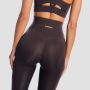 Women‘s Aura Leggings Tee Brown - GymBeam XXL