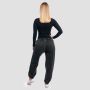 Women‘s Aura Long Sleeve T-Shirt Black - GymBeam XXL