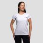 Women’s Basic T-Shirt Heather Grey - GymBeam XXL