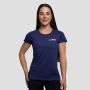 Women’s Basic T-Shirt Navy Blue - GymBeam XXL