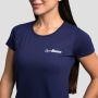 Women’s Basic T-Shirt Navy Blue - GymBeam XXL