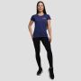 Women’s Basic T-Shirt Navy Blue - GymBeam XXL