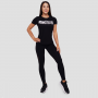 Women‘s Beam T-shirt Black - GymBeam XXL