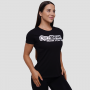 Women‘s Beam T-shirt Black - GymBeam XXL