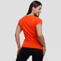 Women‘s Beam T-shirt Orange - GymBeam XXL