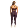 Women‘s BEAT Leggings Berrywood - GymBeam XXL