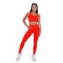 Women‘s BEAT Leggings Tangerine - GymBeam XXL
