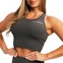 Women‘s BEAT Sports Top Charcoal - GymBeam XXL