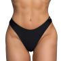 Women‘s Bikini Bottom CURACAO Black - GymBeam XL