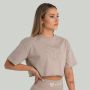Women‘s CropTop Taupe - STRIX L