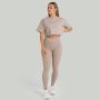 Women‘s CropTop Taupe - STRIX L