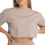Women‘s CropTop Taupe - STRIX L