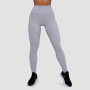 Women‘s FIT Leggings Mist Grey - GymBeam XXL