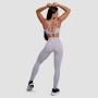 Women‘s FIT Leggings Mist Grey - GymBeam XXL