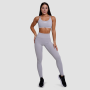 Women‘s FIT Leggings Mist Grey - GymBeam XXL