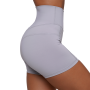 Women‘s FIT Shorts Mist Grey - GymBeam XXL