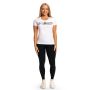 Women‘s Fitness T-shirt White - GymBeam XXL
