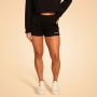 Women‘s Grace Sweatshorts Black - BeastPink XL