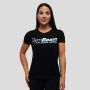Women‘s Grow T-shirt Black - GymBeam XXL