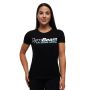 Women‘s Grow T-shirt Black - GymBeam XXL