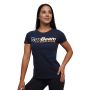 Women‘s Grow T-shirt Navy - GymBeam XXL