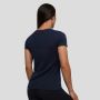 Women‘s Grow T-shirt Navy - GymBeam XXL