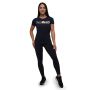 Women‘s Grow T-shirt Navy - GymBeam XXL