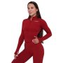 Women‘s Ignite Sports Top Dark Red - GymBeam XXL