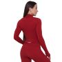 Women‘s Ignite Sports Top Dark Red - GymBeam XXL