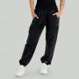 Women‘s Joggers Washed Black - STRIX L