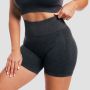 Women‘s Lift Seamless Shorts Coal - GymBeam XL