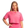 Women‘s Limitless Cropped T-Shirt Dragonfruit - GymBeam XL