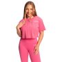 Women‘s Limitless Cropped T-Shirt Dragonfruit - GymBeam XL