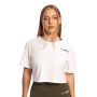 Women‘s Limitless Cropped T-Shirt White - GymBeam XXL