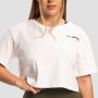 Women‘s Limitless Cropped T-Shirt White - GymBeam XXL