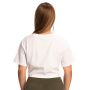 Women‘s Limitless Cropped T-Shirt White - GymBeam XXL