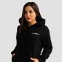 Women‘s Limitless Longline Hoodie Black - GymBeam XL