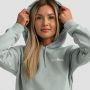 Women‘s Limitless Longline Hoodie Eucalypt - GymBeam XXL