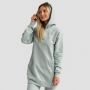 Women‘s Limitless Longline Hoodie Eucalypt - GymBeam XXL