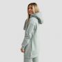 Women‘s Limitless Longline Hoodie Eucalypt - GymBeam XXL