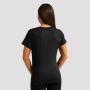 Women‘s Limitless T-shirt Black - GymBeam XXL